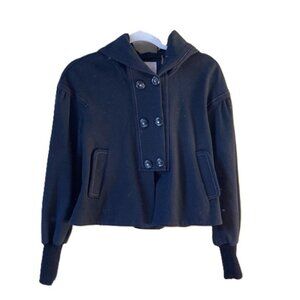 Rebecca Taylor • Double-Breasted Hooded Jacket • Size 4